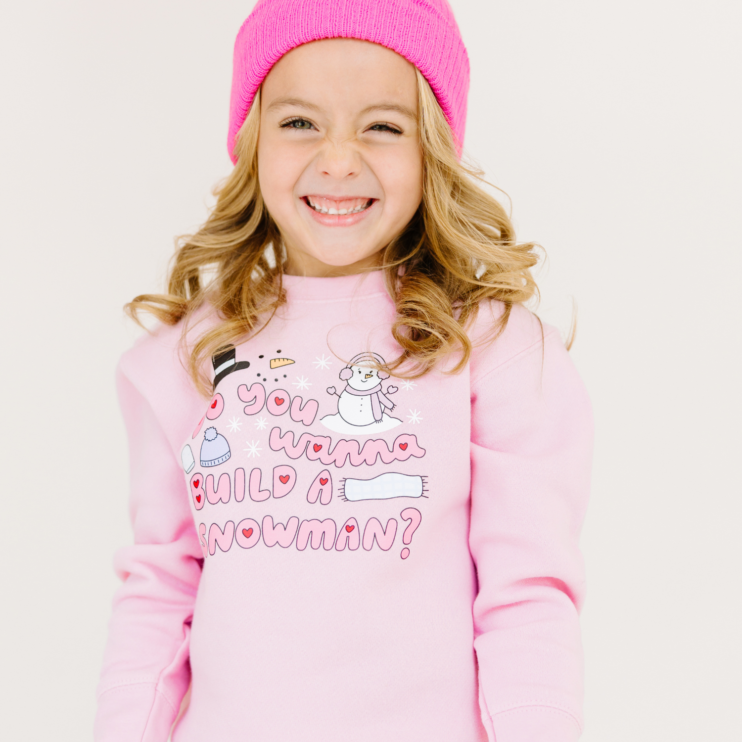 Girls Do You Wanna Build a Snowman Sweatshirt (Various Colors)