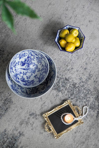 Timeless Blue and White Porcelain Bowl