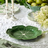Green Cabbage Charger Plate