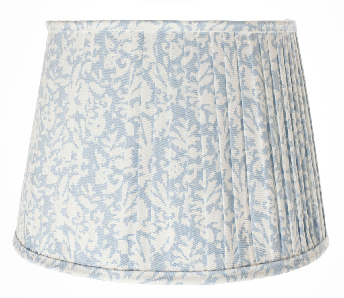 Light Blue Floral Coral Lamp Shade