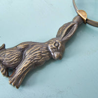 Hare Magnifying Glass – Antique Brass Finish