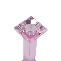 Pair of 9” Classy Crystal Candlesticks (Various Colors)
