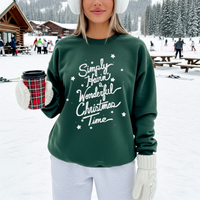 Simply Having a Wonderful Christmas Time Sweatshirt (2 Colors)