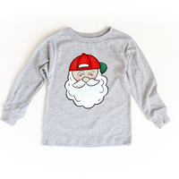 Kids Santa Claus Tee (Various Colors/Long and Short Sleeve Options)