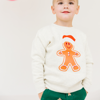 Kids Gingerbread Sweatshirt (Various Colors)