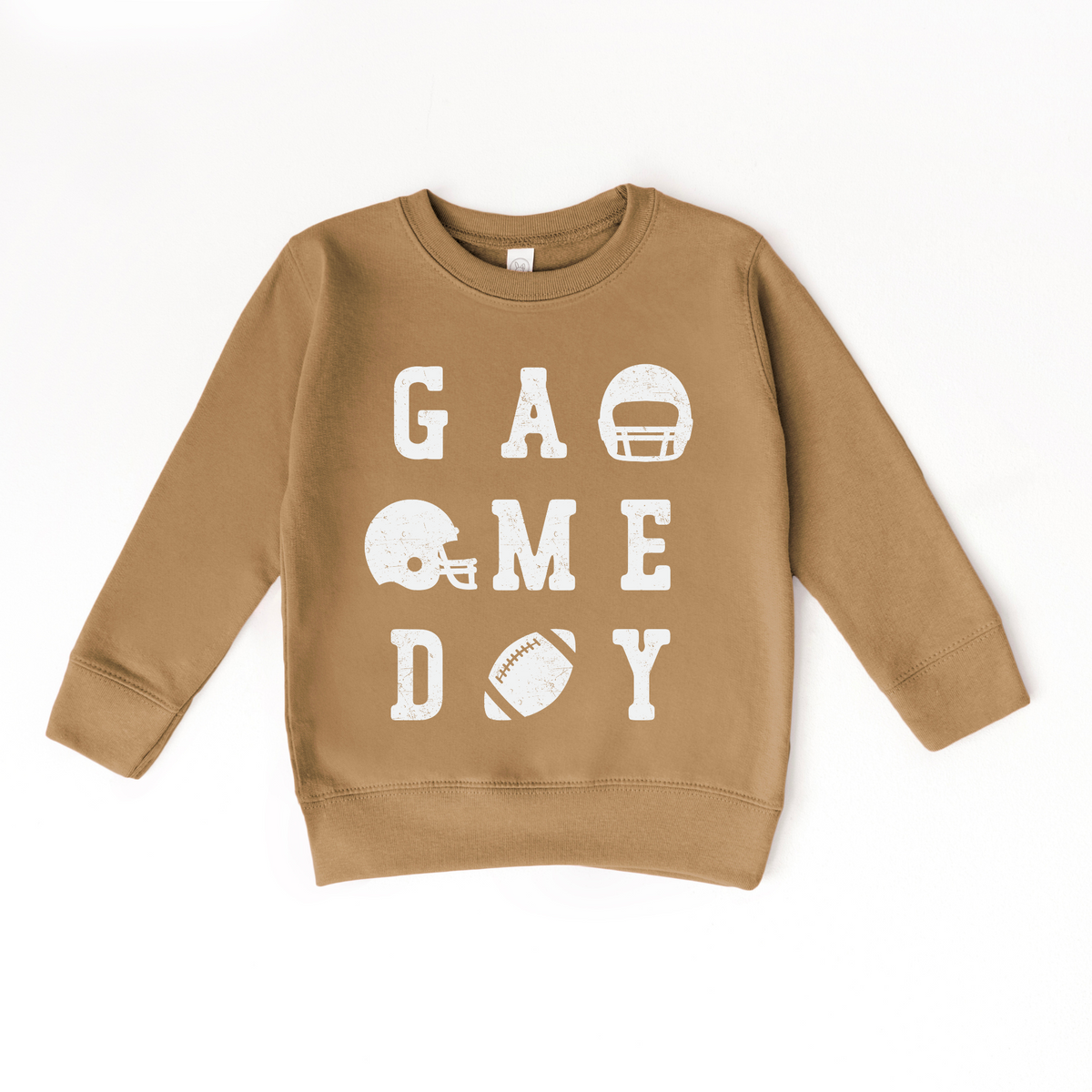 Kids Game Day Football Sweatshirt (Various Colors)