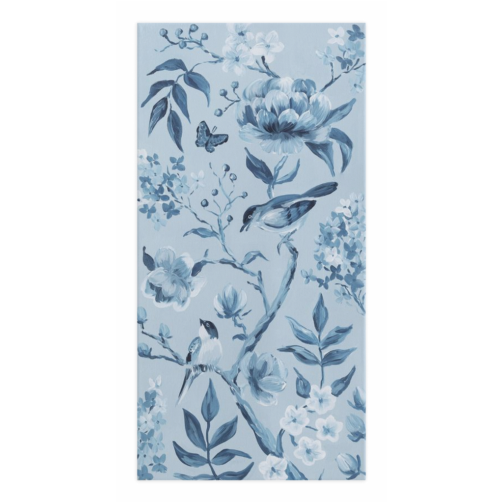 Blue Chinoiserie No. 1 – Canvas Wrap Print