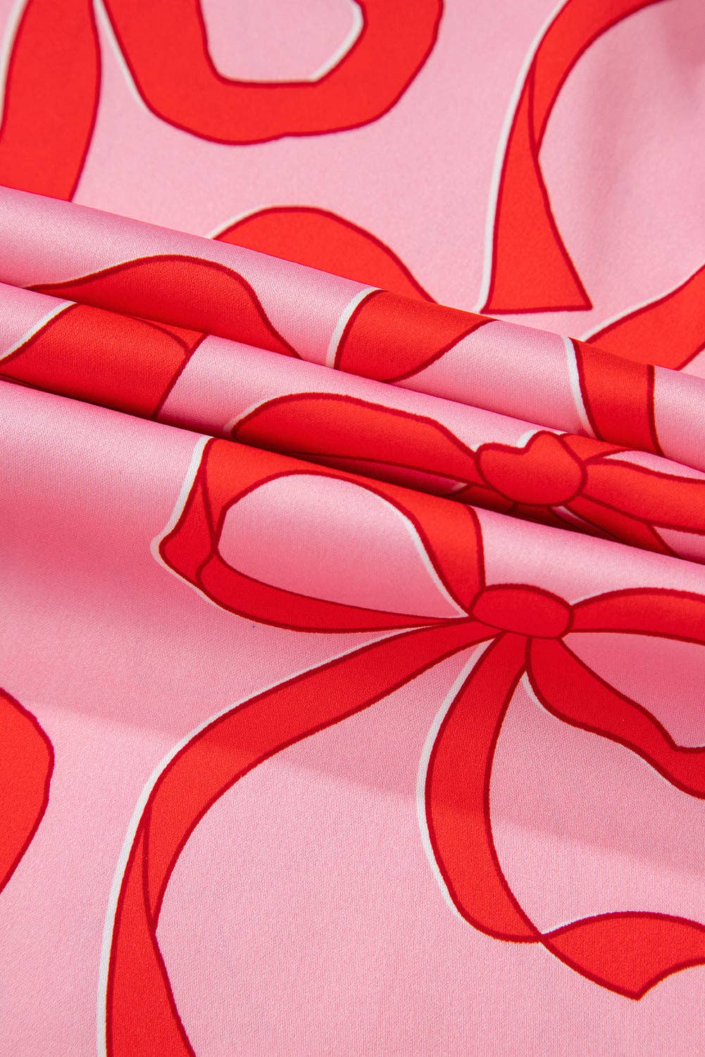 Bow Print Pajama Set