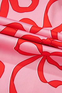 Bow Print Pajama Set