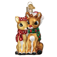 Rudolph® And Clarice™ Ornament