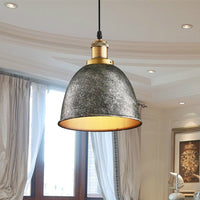 Antique Inspired Dome Pendant Lamp (Various Colors)