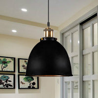 Antique Inspired Dome Pendant Lamp (Various Colors)