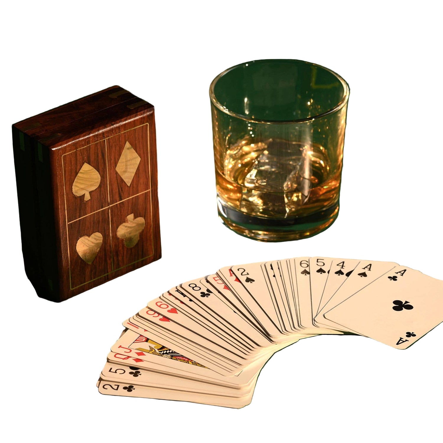 Harvey Makin Pack of Playing Cards In Wooden Box