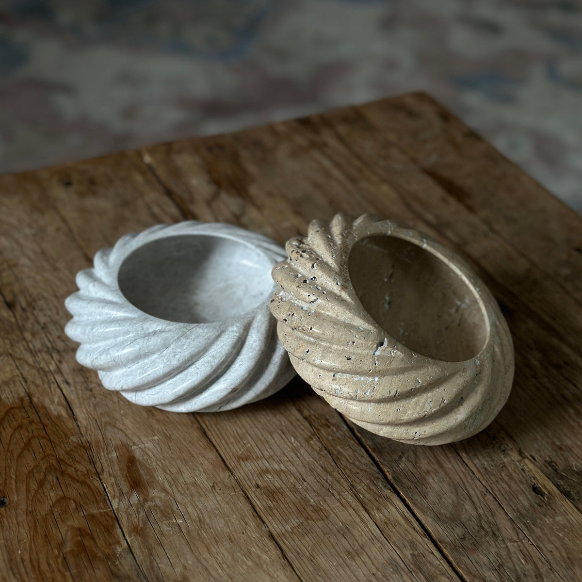 Mini Cruller Bowl in Oyster