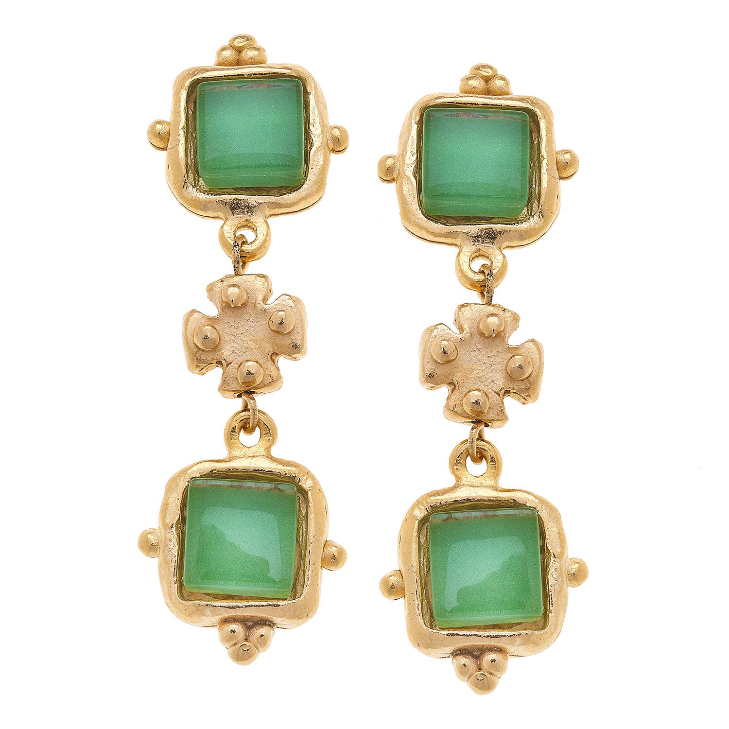 Charlotte Deux Tier Earrings