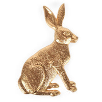 Rabbit Napkin Rings – Gold (Set of 4)