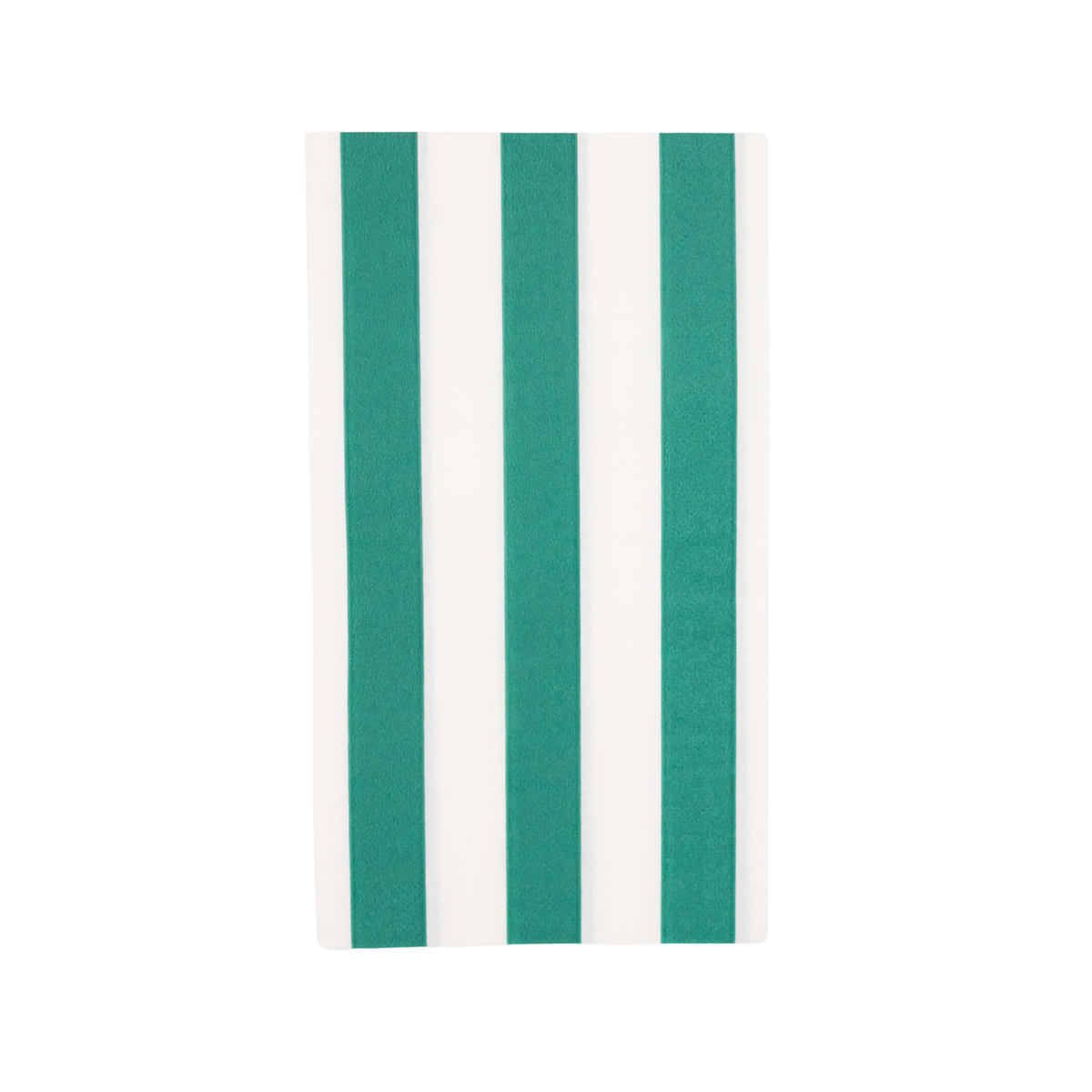 Green Cabana Stripe Guest Napkins 20ct