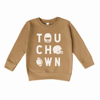 Kids Touchdown Football Sweatshirt (Various Colors)