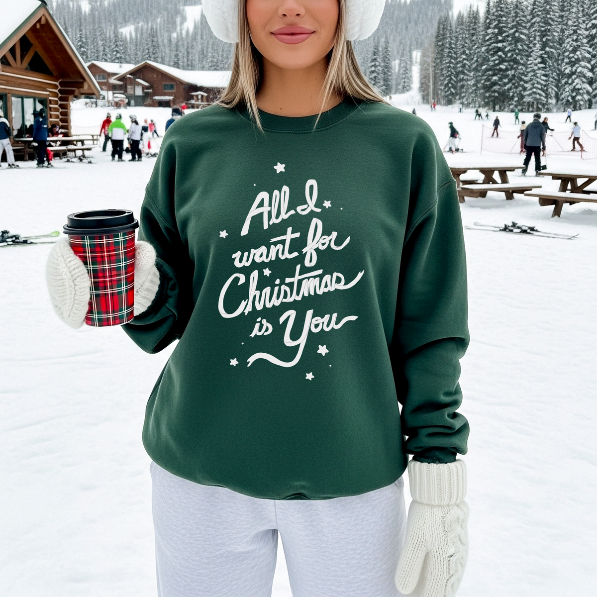 All I want for Christmas is You Sweatshirt (2 Colors)