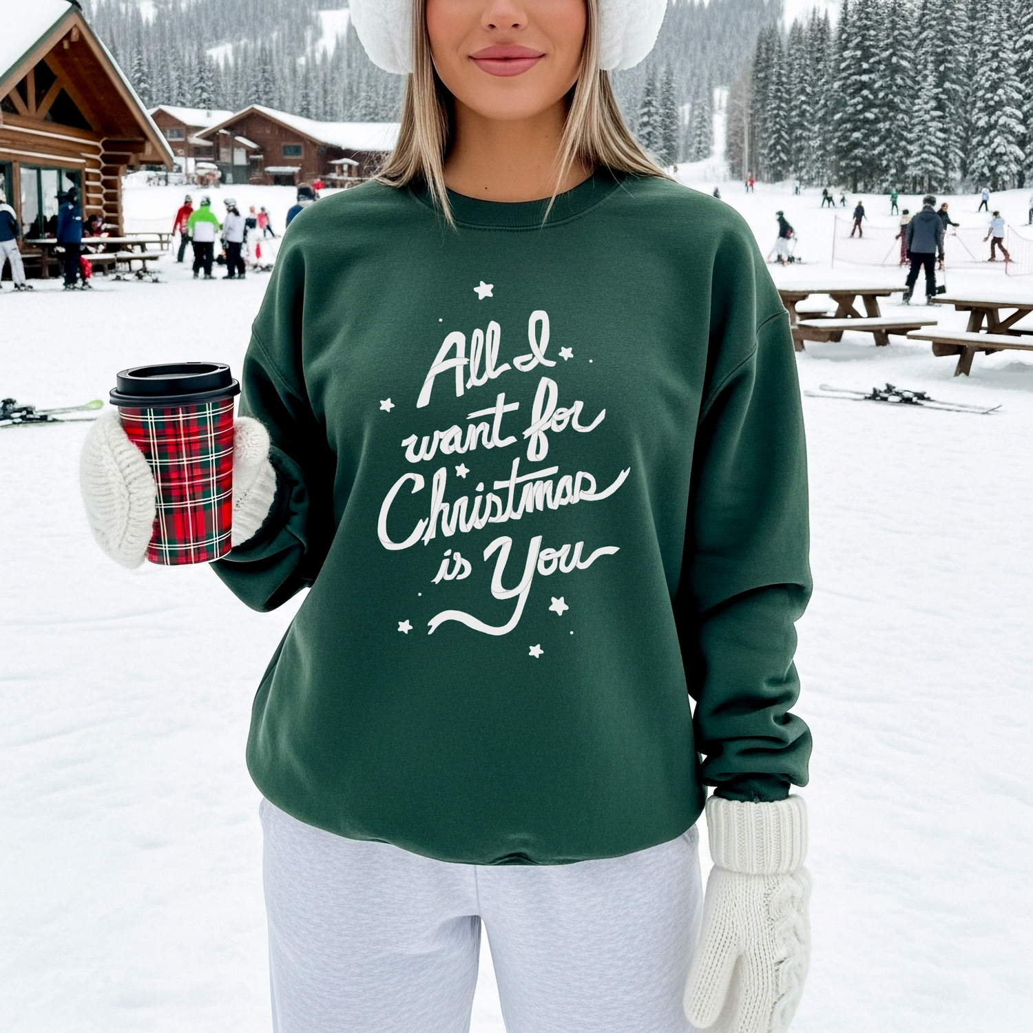 All I want for Christmas is You Sweatshirt (2 Colors)