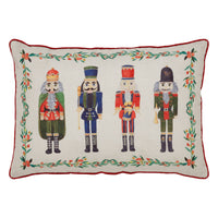 Traditional Nutcracker Pillow 14x20