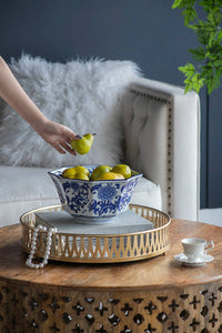 Timeless Blue and White Porcelain Bowl