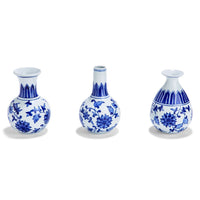 Chinoiserie Mediterranean Canton Vases (Various Styles & Sizes)