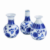 Chinoiserie Mediterranean Canton Vases (Various Styles & Sizes)