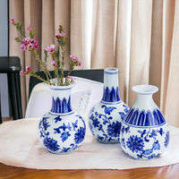 Chinoiserie Mediterranean Canton Vases (Various Styles & Sizes)