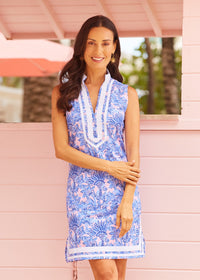 Palm Beach Sleeveless Tunic Dress