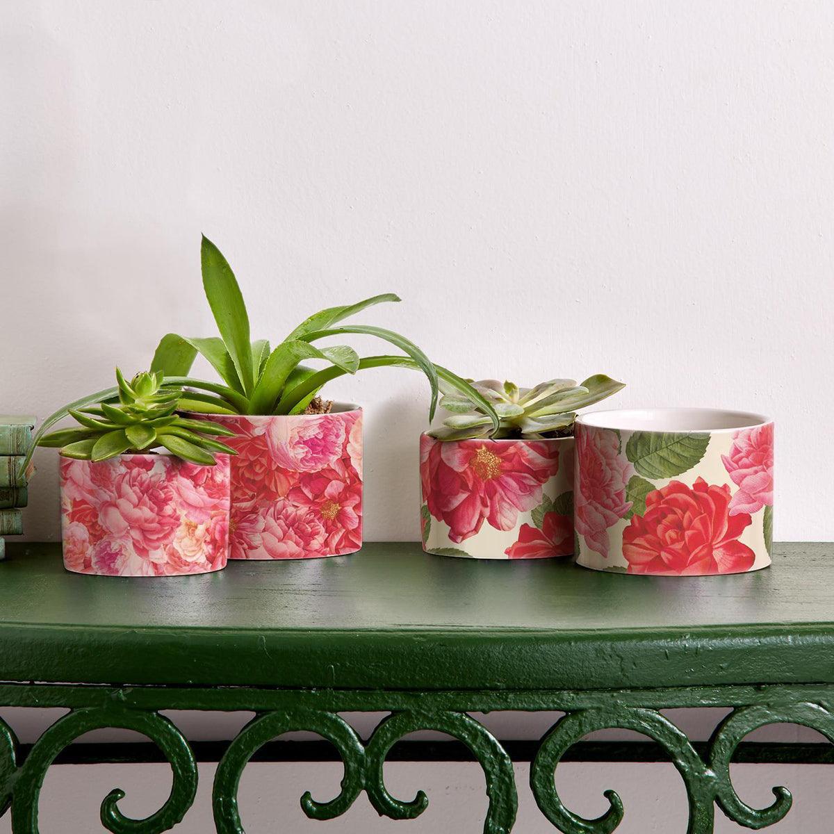 Rose Marie Floral Cachepots