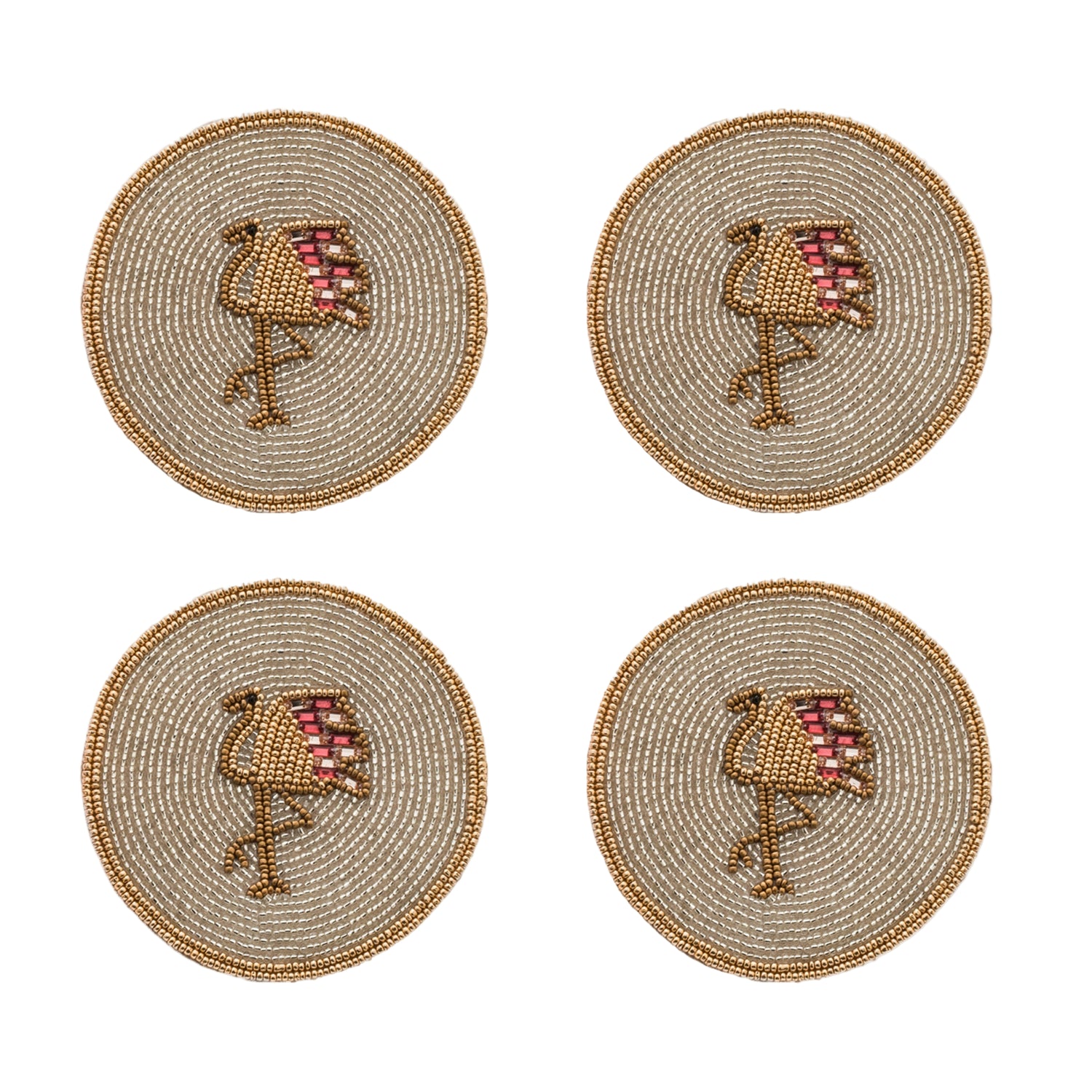 Flamingo Coasters – Set of 4