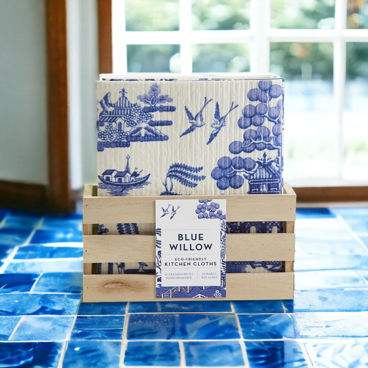 Chinoiserie Multipurpose Kitchen Cloth - Biodegradable (Various Styles)
