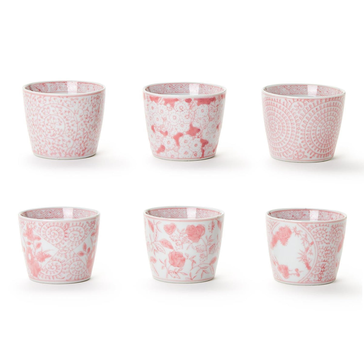 Mini Pink Cachepots (Various Prints)