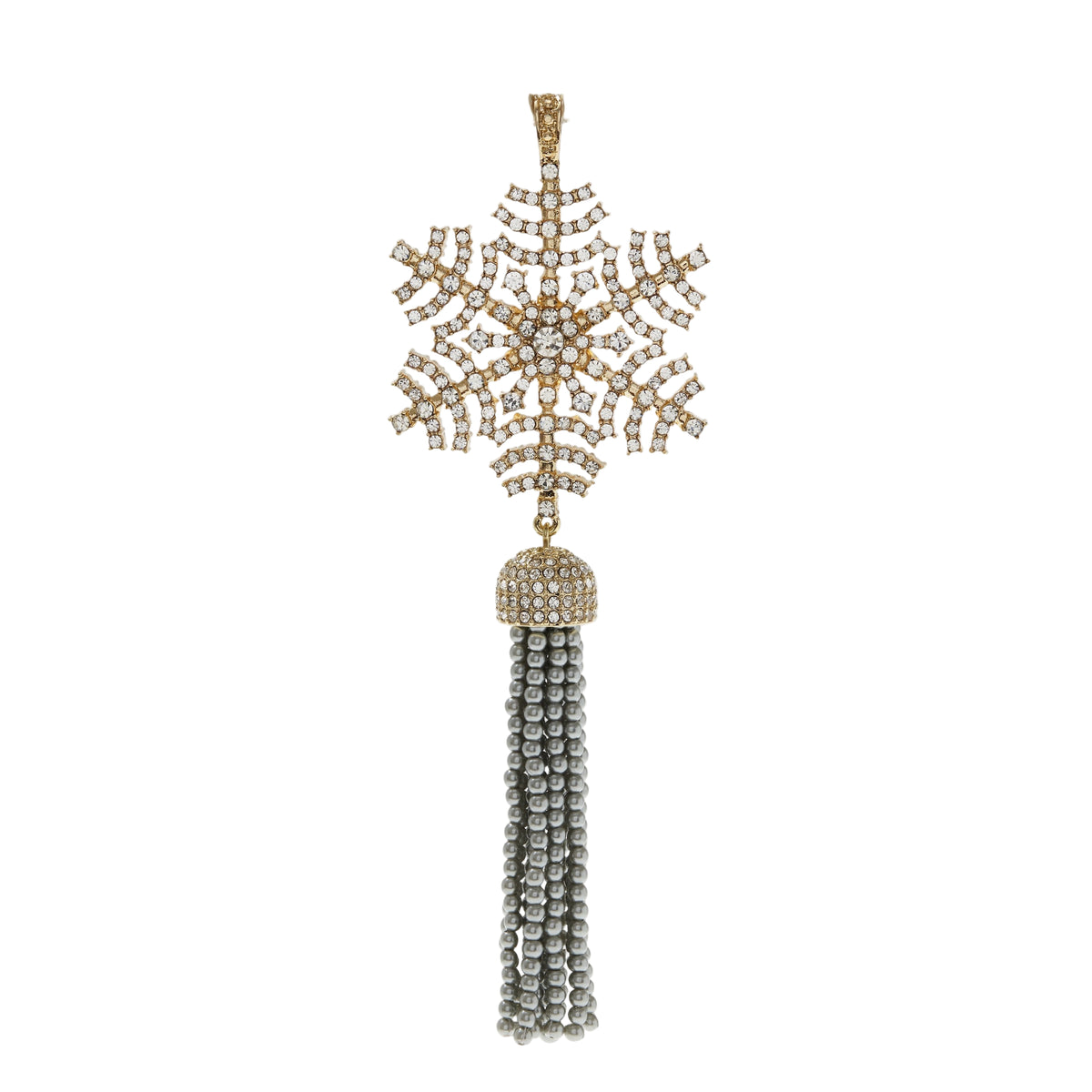 Snowflake Tassel Hanging Ornament