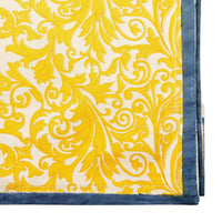 Damask Print Tablecloth – Yellow