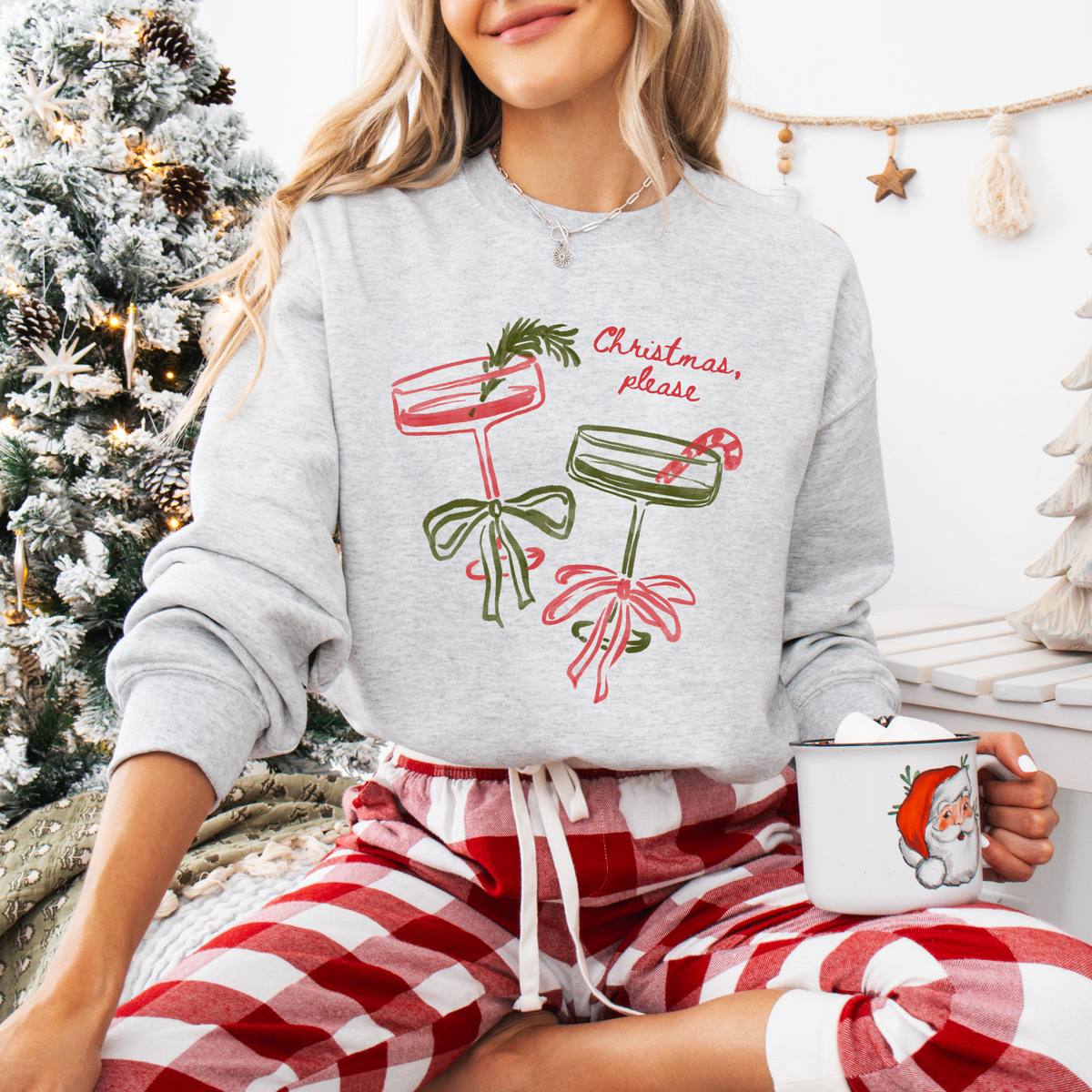 Christmas Please Sweatshirt (Various Colors)
