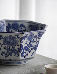 Timeless Blue and White Porcelain Bowl