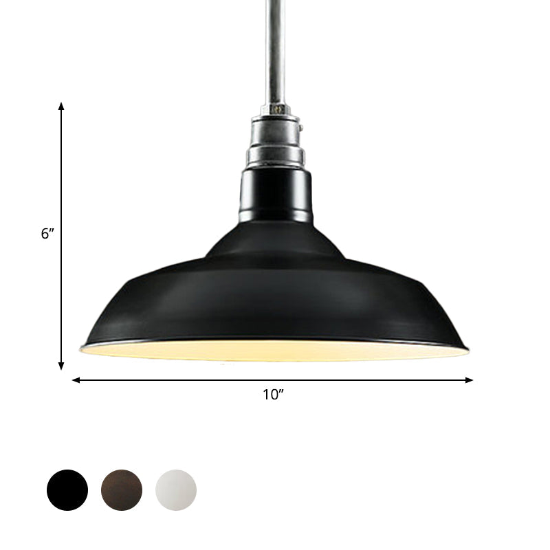 Autumn Industrial Chic Pendant Light (Various Colors)