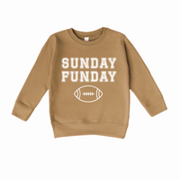 Kids Sunday Funday Football Sweatshirt (2 Colors)