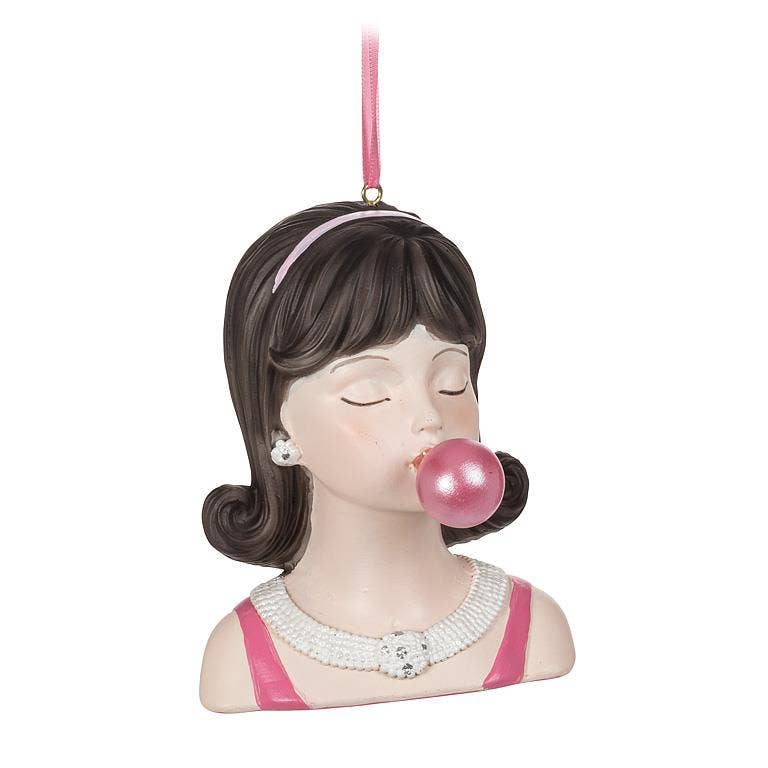 Bubblegum Lady Ornament