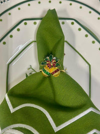 Ornament Set of 4 Napkin Ring