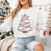 Christmas Lights up Till January Sweatshirt  (Various Colors)