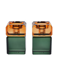 Regal Two Tone Candleholders (Various Colors)