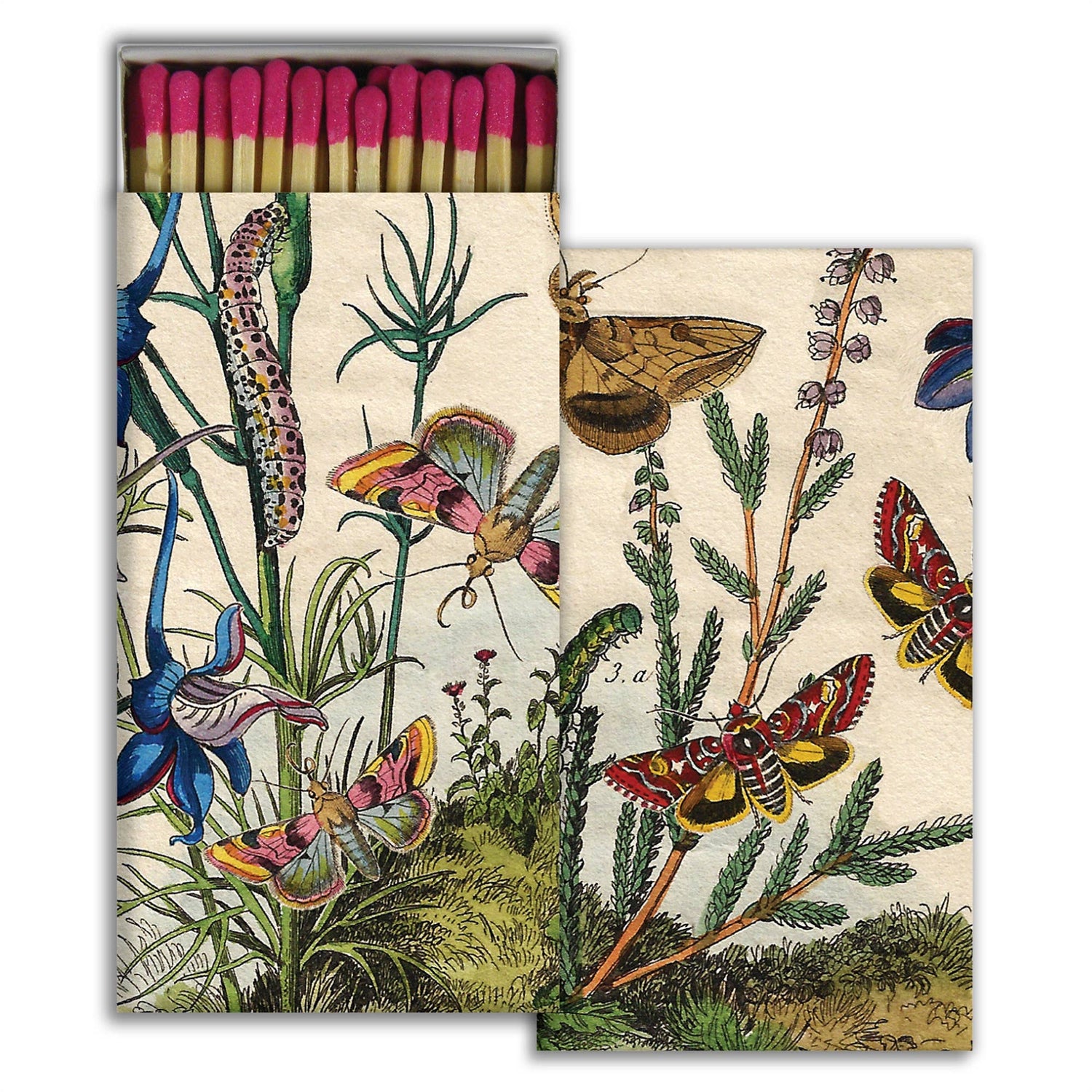 Magenta Tipped Matches - Butterfly 50ct