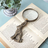 Hare Magnifying Glass – Antique Brass Finish