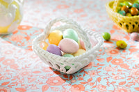 Hand Woven Easter Basket – White