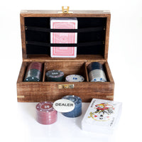 Classic Wooden Poker Set