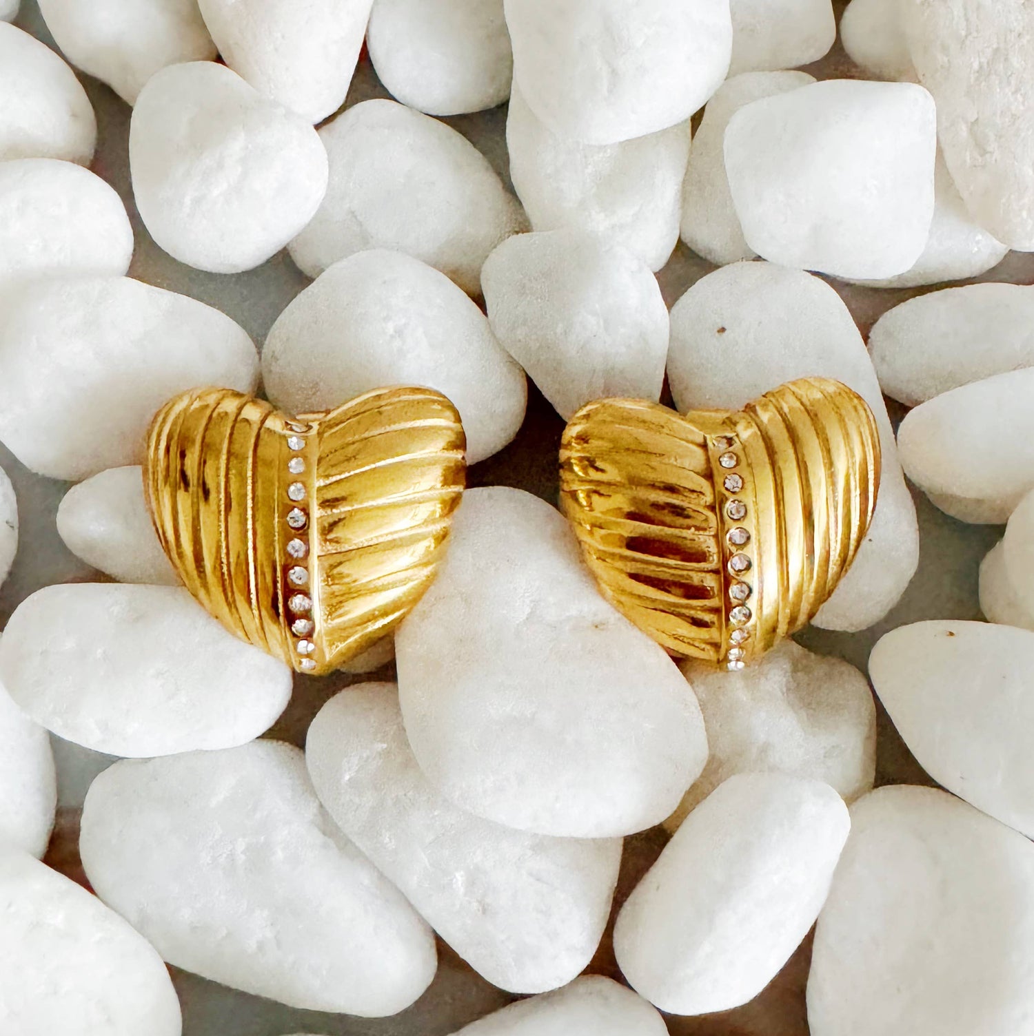 Heart Stud Earrings