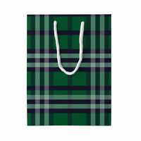 Blue Tartan Gift Bag 